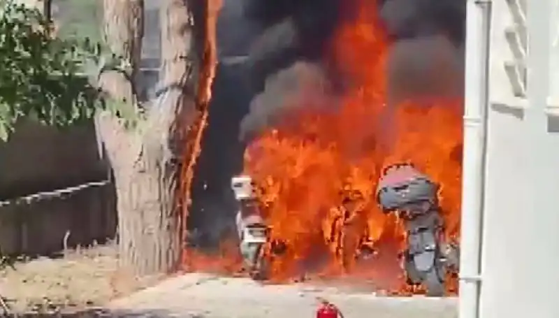 Park Halindeki 6 Motosikletin Korkunç Yangını: Neler Yaşandı?