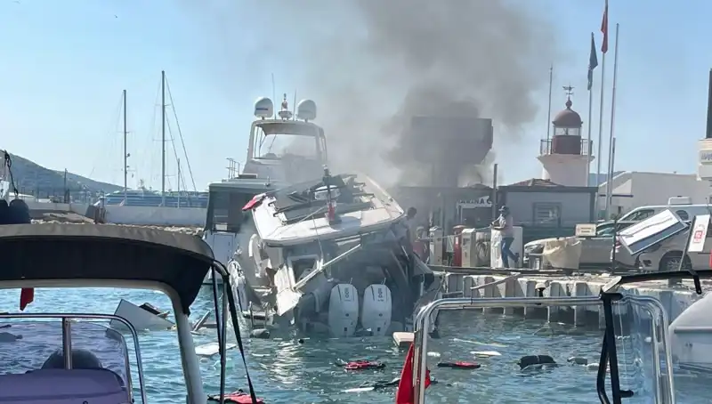 Bodrum'da Tekne Patlaması: Tatilcileri Şoke Eden Olay ve Yaralılar!