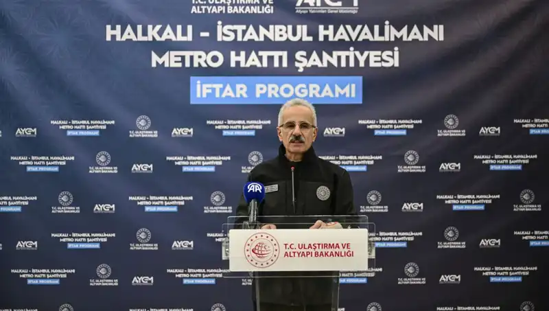 Halkalı-Gayrettepe Arası Ulaşım Süresi 57 Dakikaya İniyor: Bakan Uraloğlu'ndan Açıklama!