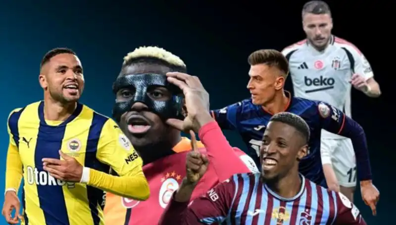 Süper Lig'de Gol Krallığı Yarışı Tüm Hızıyla Devam Ediyor