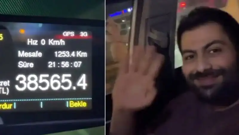 22 Saat Süren Taksimetre Yolculuğu: Şehir Şehir Gezen Hikaye