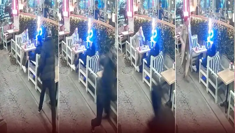 Beşiktaş'ta Kafe Önünde Silahlı Saldırı: Eşinin Gözleri Önünde Vuruldu!
