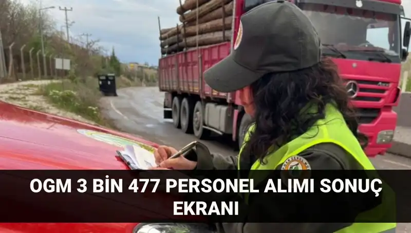 Orman Genel Müdürlüğü 2025'te 3 Bin 477 Personel Alacak: Sonuçlar Açıklandı mı?