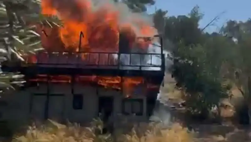 Bodrum’da Tüyler Ürperten Yangın: Ekipler Seferber Oldu