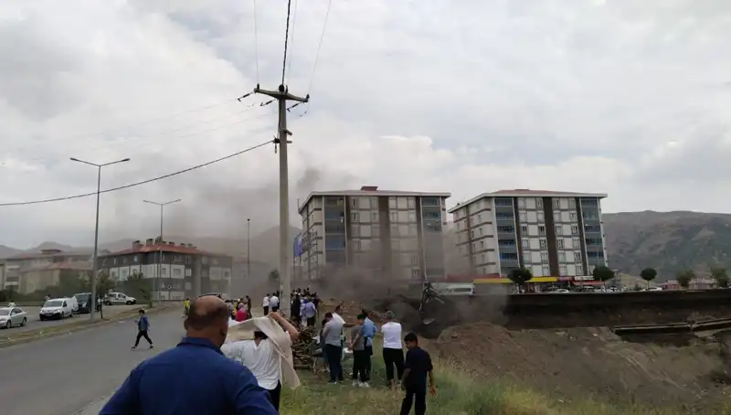 Bitlis’te Doğalgaz Hattında Korkutan Patlama: Sakinleri Tedirgin Etti